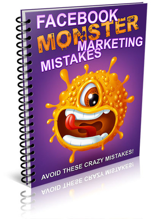 Product picture Facebook Monster Marketing Mistakes